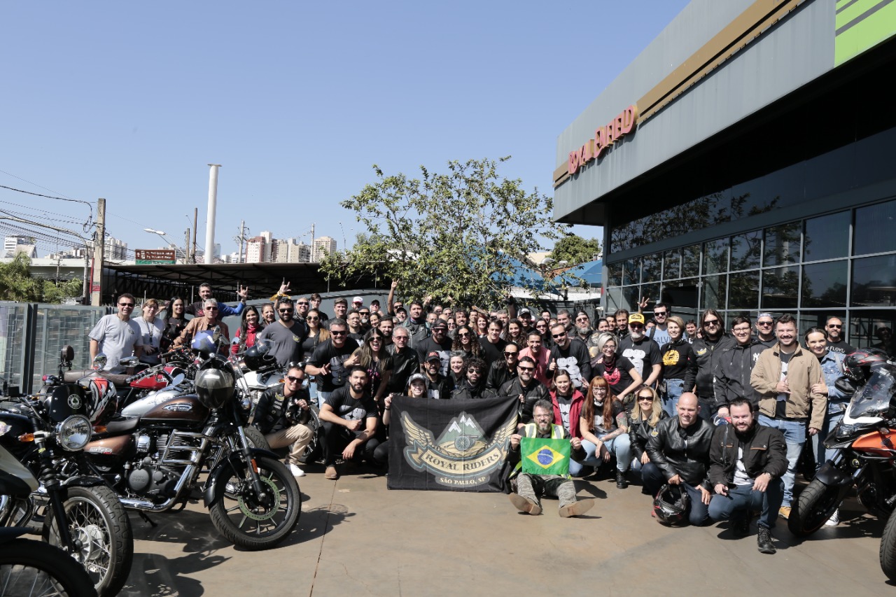 Royal Enfield Ribeirão Preto participa de  evento mundial da marca