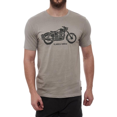 CLASSIC NEEDLECRAFT T-SHIRT LIGHT GREY