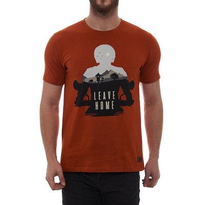 LEAVE HOME T-SHIRT SUNSET ORANGE