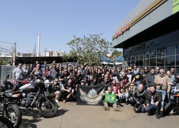 Royal Enfield Ribeirão Preto participa de  evento mundial da marca