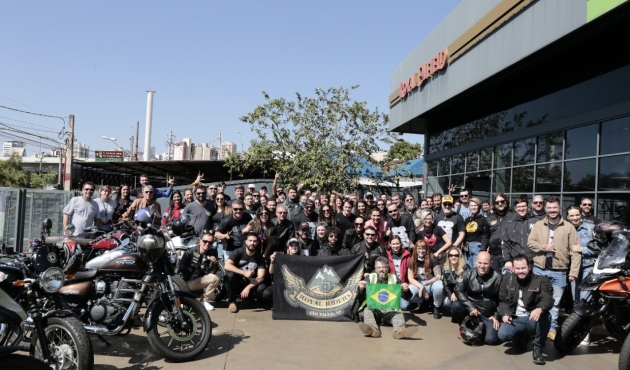 Royal Enfield Ribeirão Preto participa de  evento mundial da marca